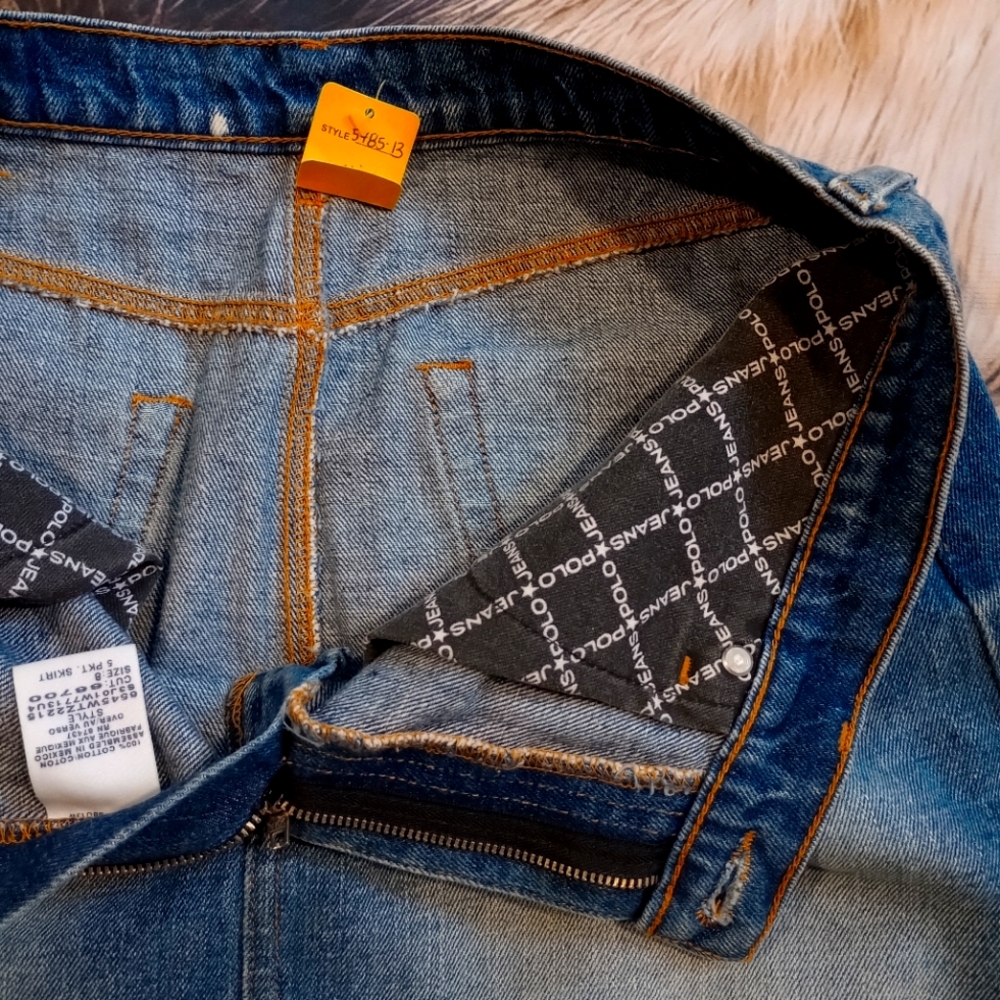 Ralph Lauren denim skirt - Picture 4 of 6